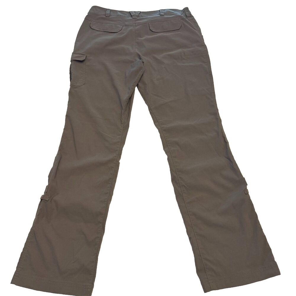 Duluth Trading Dry On The Fly Cargo Pants Women's 12x33 Gray DuluthFlex Stretch - Picture 3 of 12